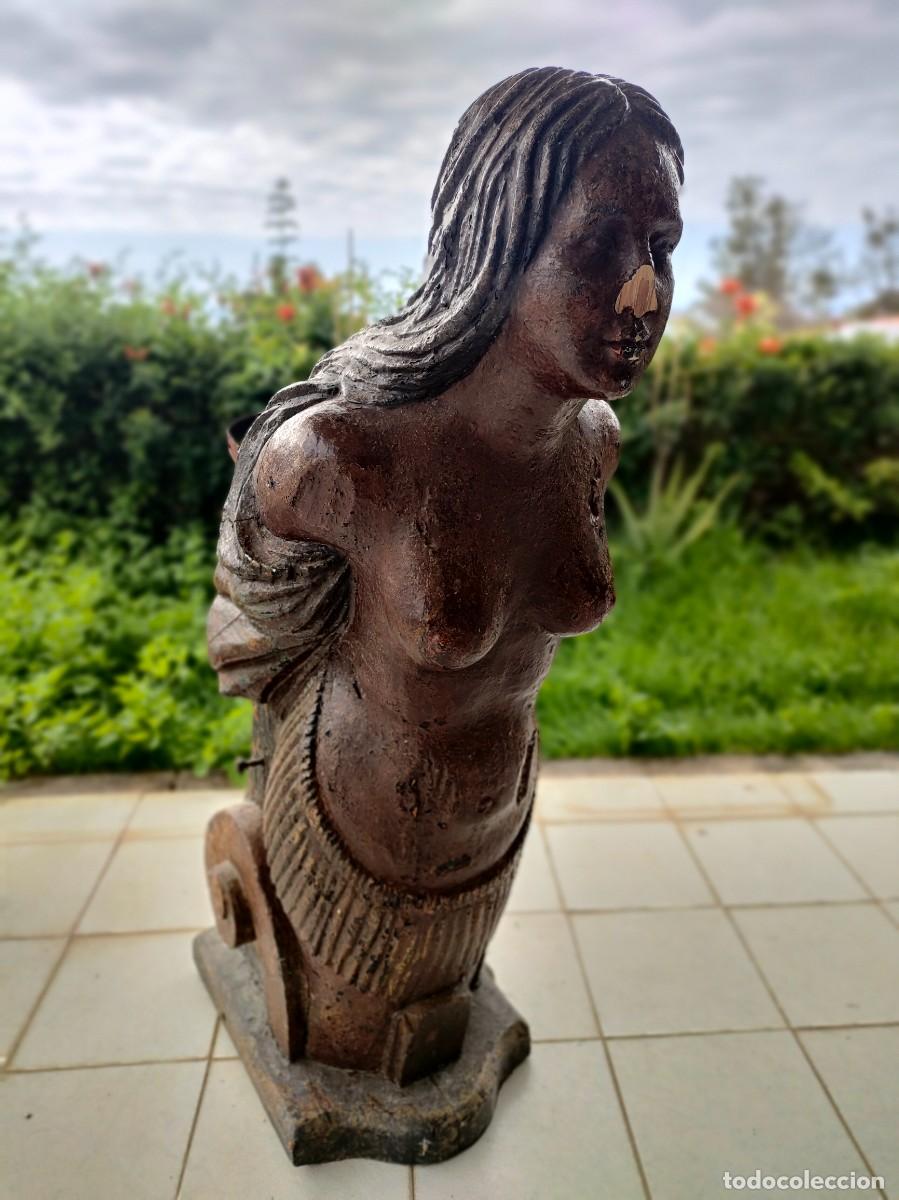 Antig&uuml;edades: Mascar&oacute;n de proa. Ships Head Figure - Foto 1