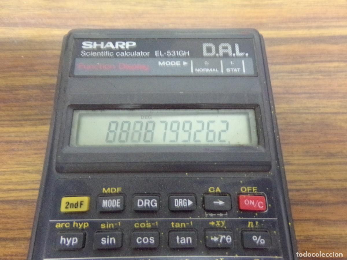 Antig&uuml;edades: ESTAMOS LIQUIDANDO. calculadora cientifica sharp EL-531GH - Foto 2