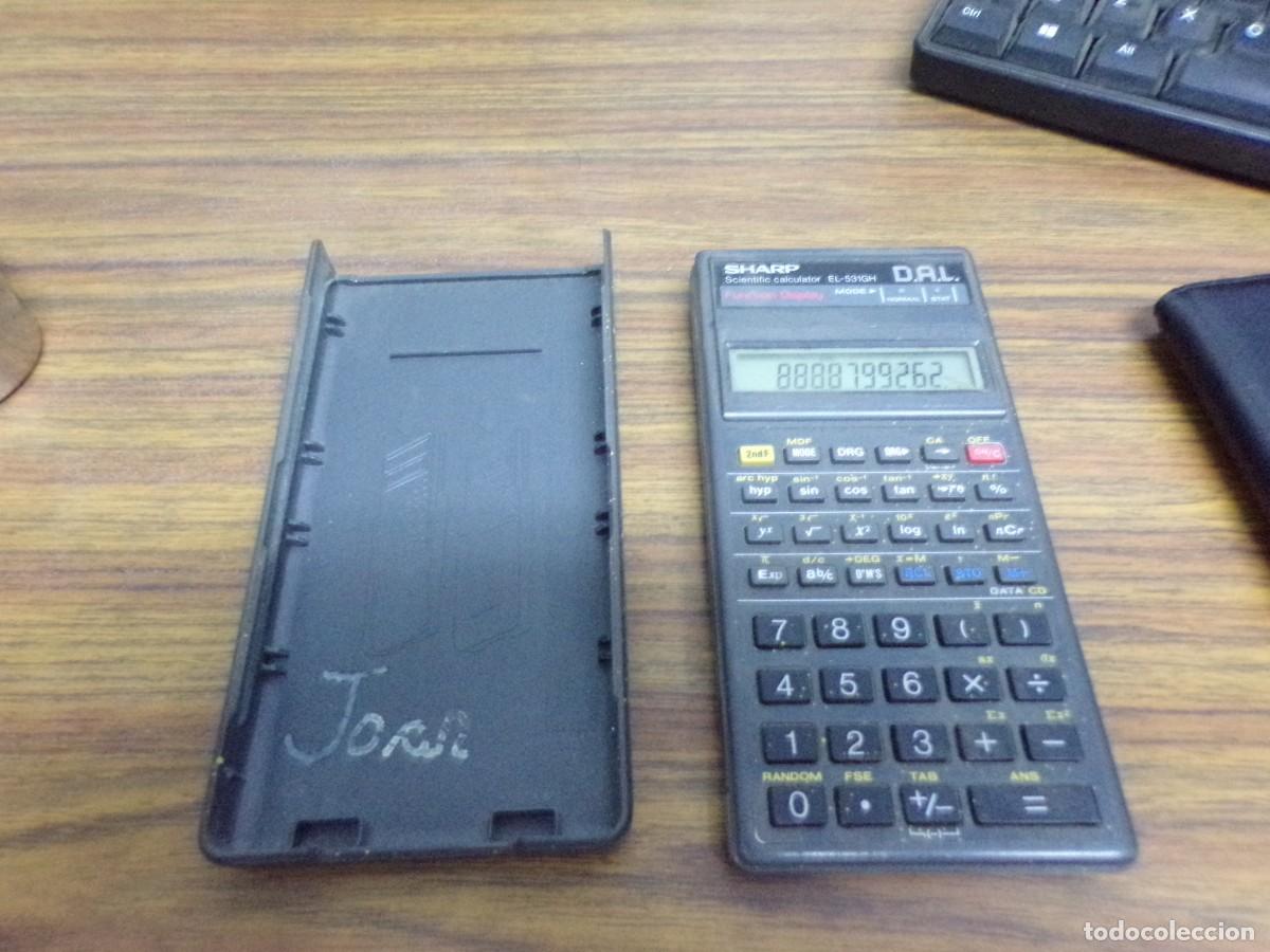 Antig&uuml;edades: ESTAMOS LIQUIDANDO. calculadora cientifica sharp EL-531GH - Foto 4