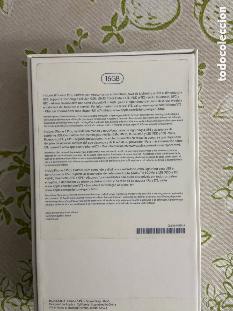 Tel&eacute;fonos: iPhone 6 Plus. Funcionando, pero sin cargador - Foto 6
