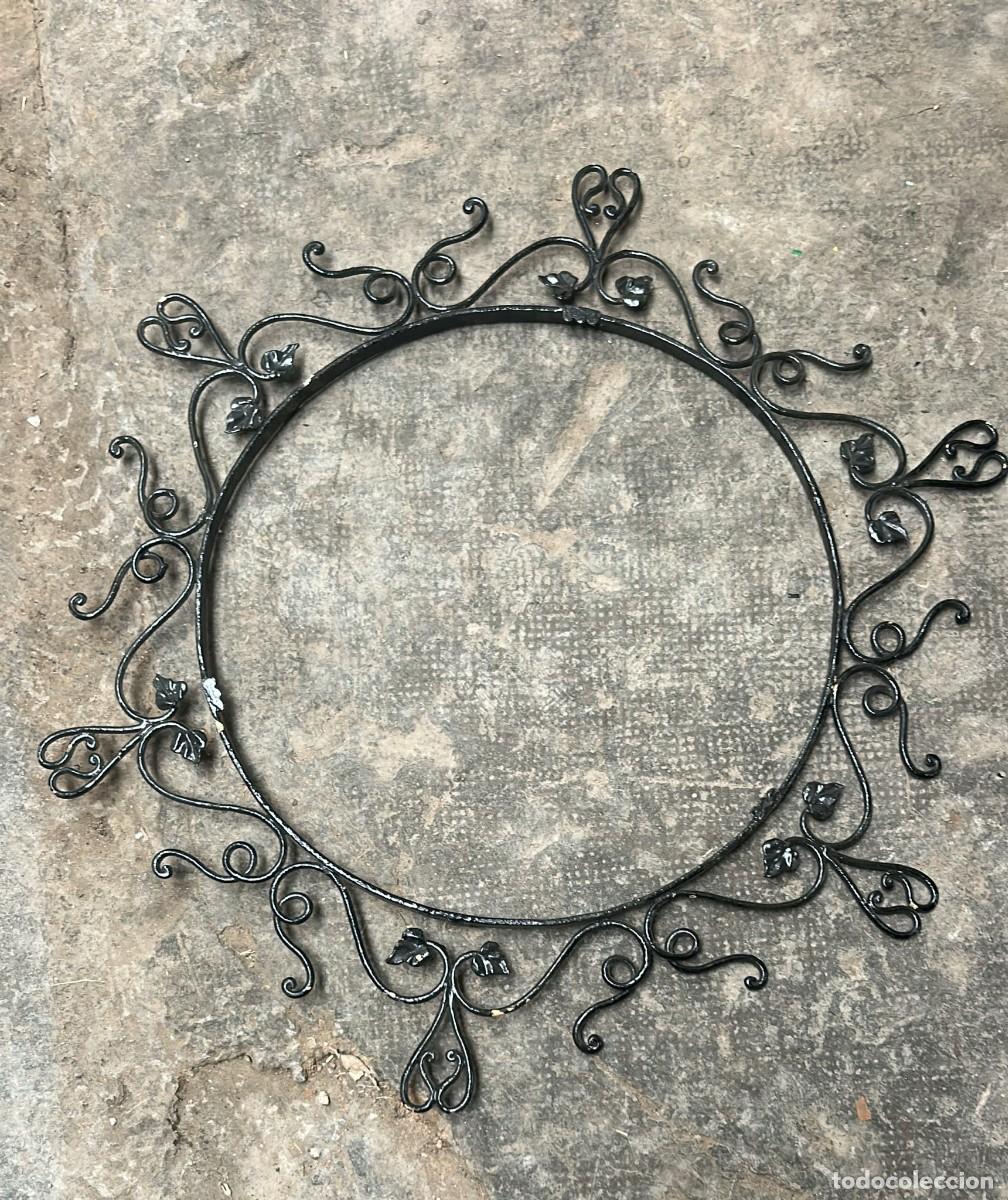 Antig&uuml;edades: ARO ARTISTICO CIRCULAR DE FORJA DE 65 CMS. DE DIAMETRO - Foto 1
