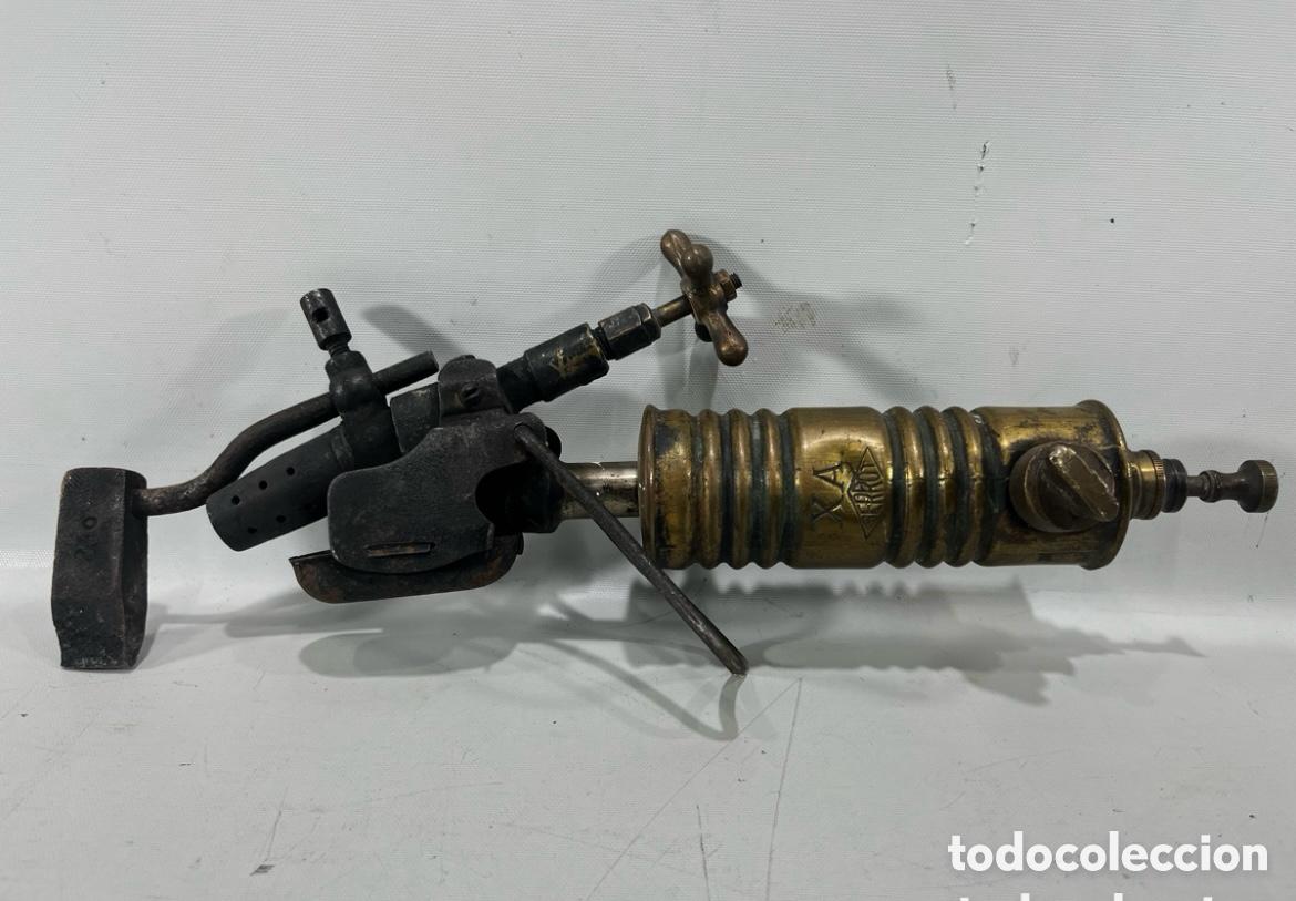 Antig&uuml;edades: ANTIGUO SOPLETE SOLDADOR SERROT - Foto 1