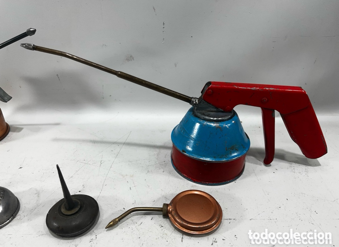 Antig&uuml;edades: ANTIGUAS ACEITERAS PARA ENGRASAR - Foto 4