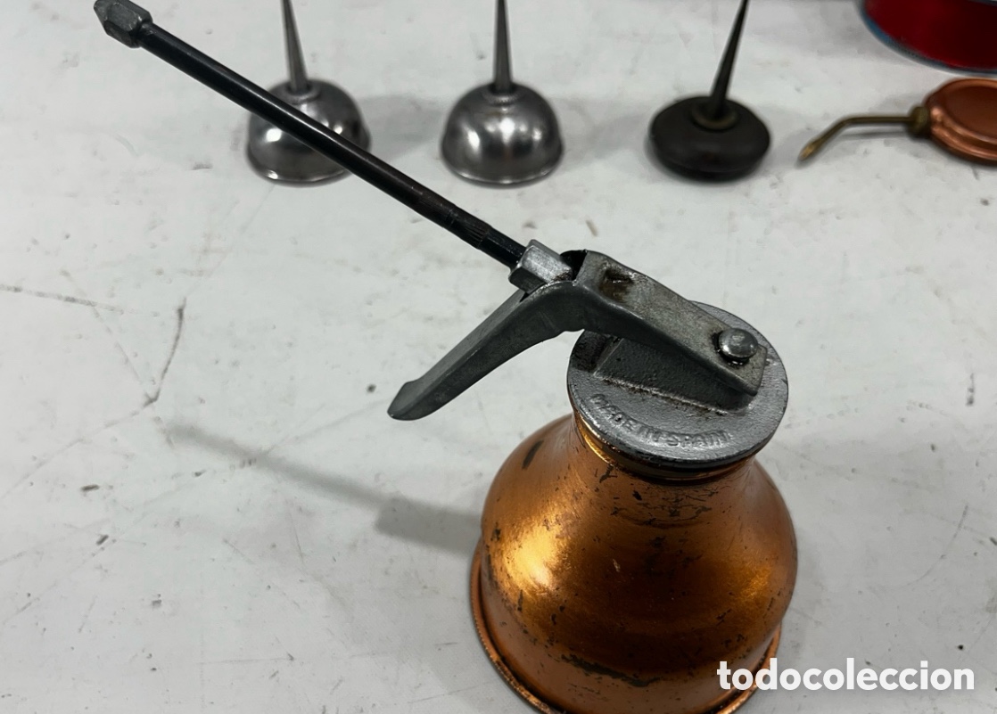 Antig&uuml;edades: ANTIGUAS ACEITERAS PARA ENGRASAR - Foto 8