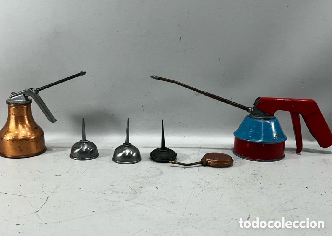 Antig&uuml;edades: ANTIGUAS ACEITERAS PARA ENGRASAR - Foto 19