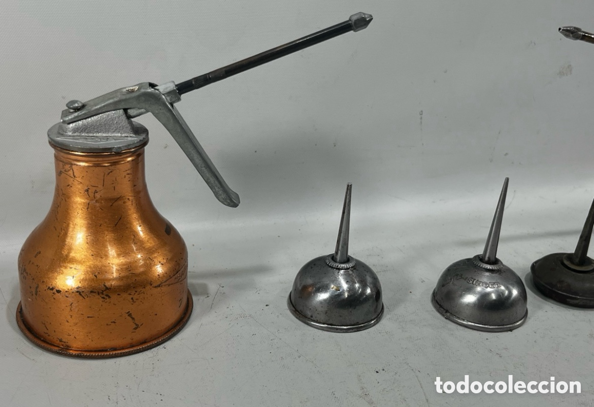 Antig&uuml;edades: ANTIGUAS ACEITERAS PARA ENGRASAR - Foto 20