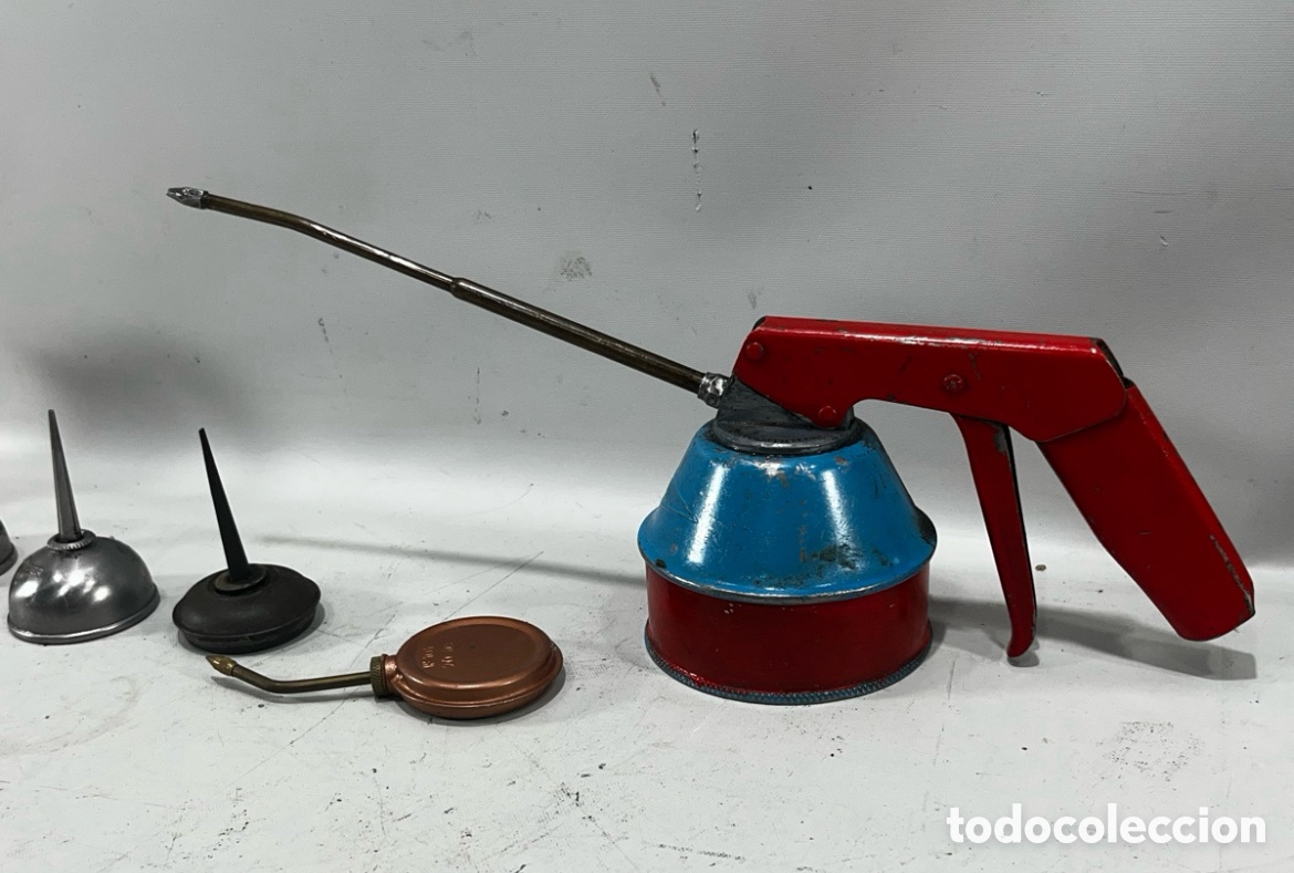 Antig&uuml;edades: ANTIGUAS ACEITERAS PARA ENGRASAR - Foto 21