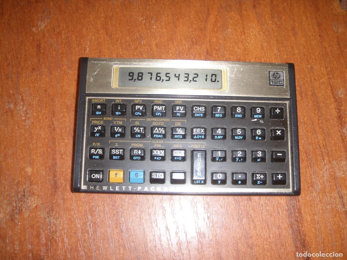 Antig&uuml;edades: HP HEWLETT PACKARD 12C CALCULADORA FUNCIONANDO - Foto 1