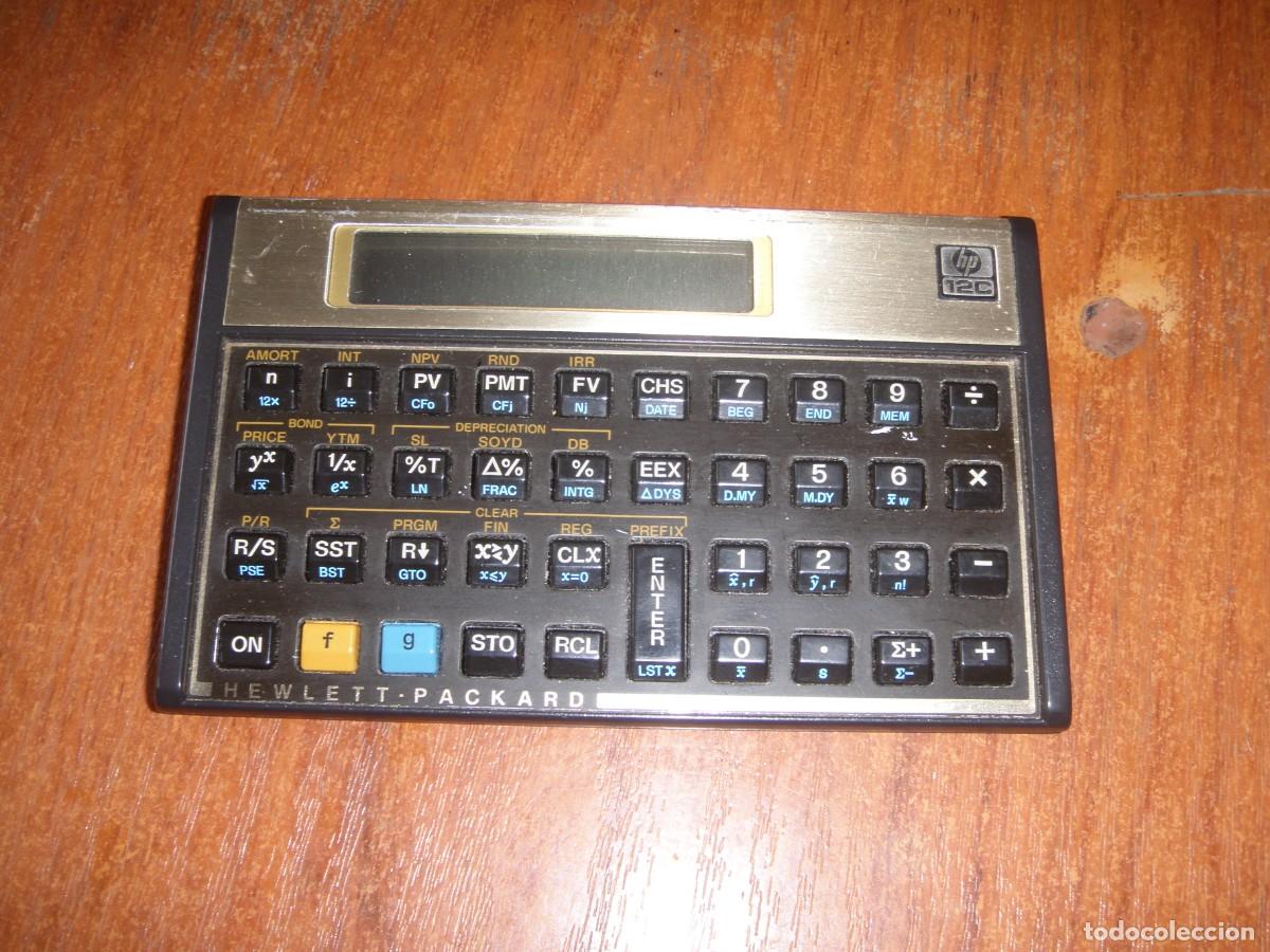 Antig&uuml;edades: HP HEWLETT PACKARD 12C CALCULADORA FUNCIONANDO - Foto 4