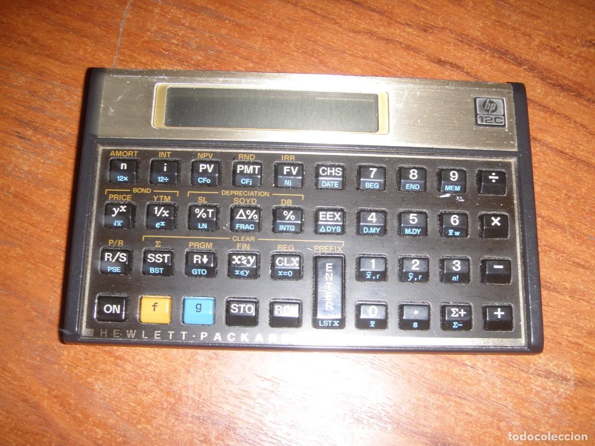 Antig&uuml;edades: HP HEWLETT PACKARD 12C CALCULADORA FUNCIONANDO - Foto 5
