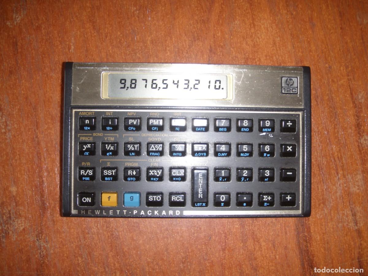 Antig&uuml;edades: HP HEWLETT PACKARD 12C CALCULADORA FUNCIONANDO - Foto 7