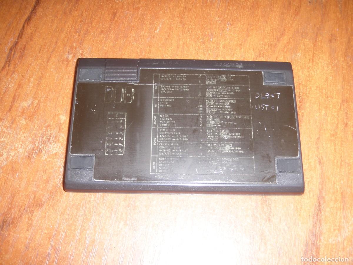 Antig&uuml;edades: HP HEWLETT PACKARD 12C CALCULADORA FUNCIONANDO - Foto 9