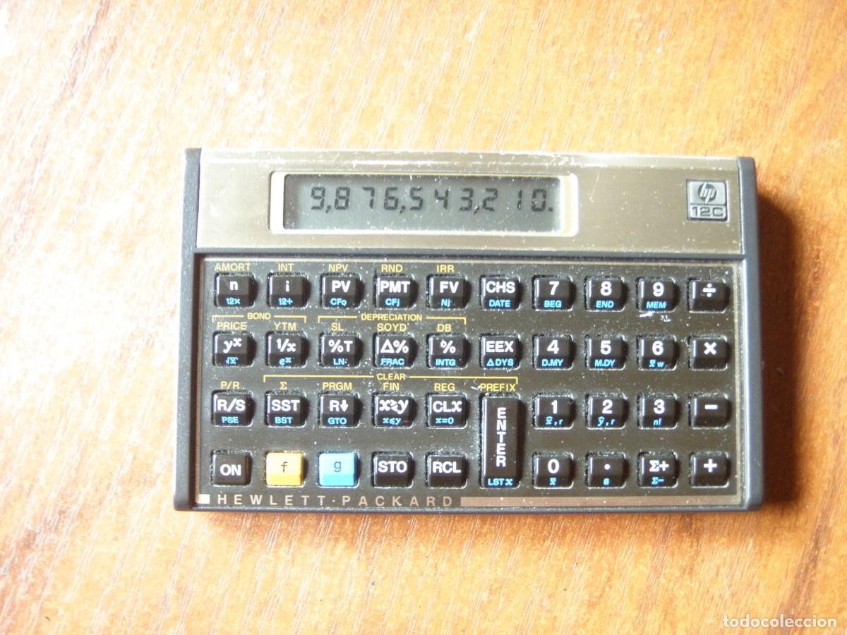 Antig&uuml;edades: HP HEWLETT PACKARD 12C CALCULADORA FUNCIONANDO - Foto 11