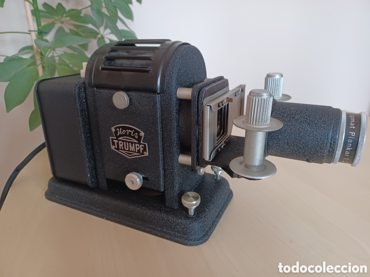 Antig&uuml;edades: Antiguo Proyector Noris Trumpf Halogen 150 - Foto 2