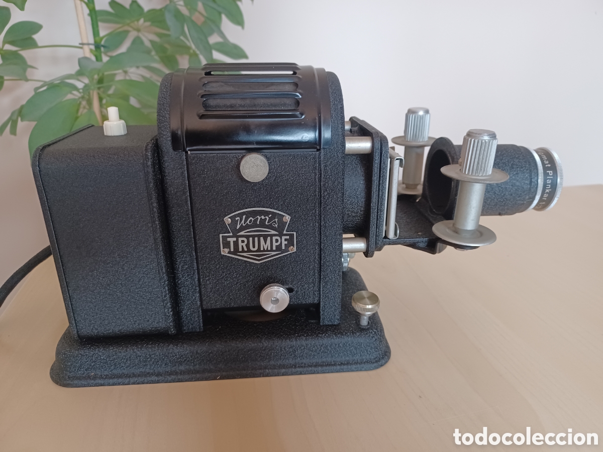 Antig&uuml;edades: Antiguo Proyector Noris Trumpf Halogen 150 - Foto 3