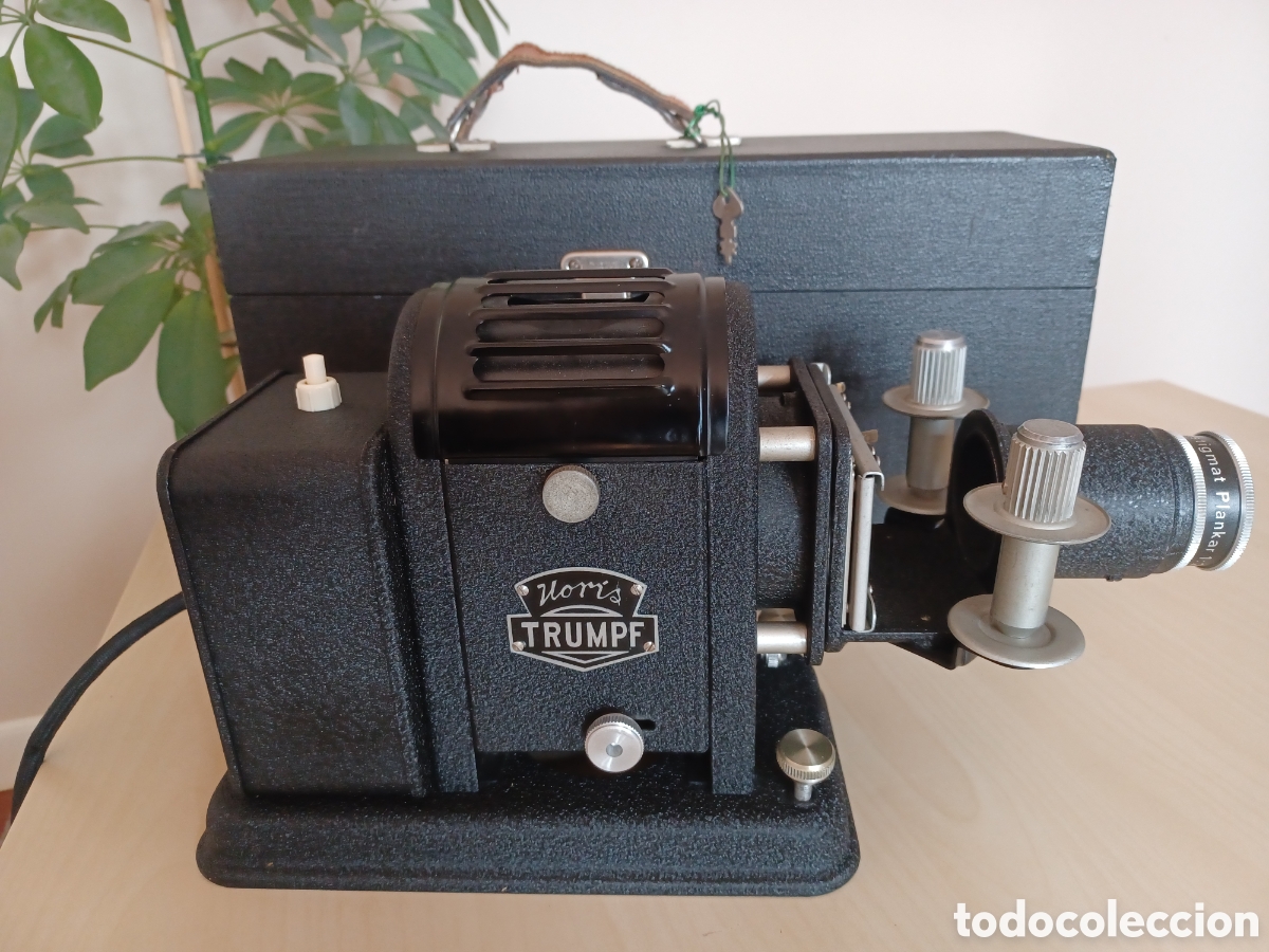Antig&uuml;edades: Antiguo Proyector Noris Trumpf Halogen 150 - Foto 1