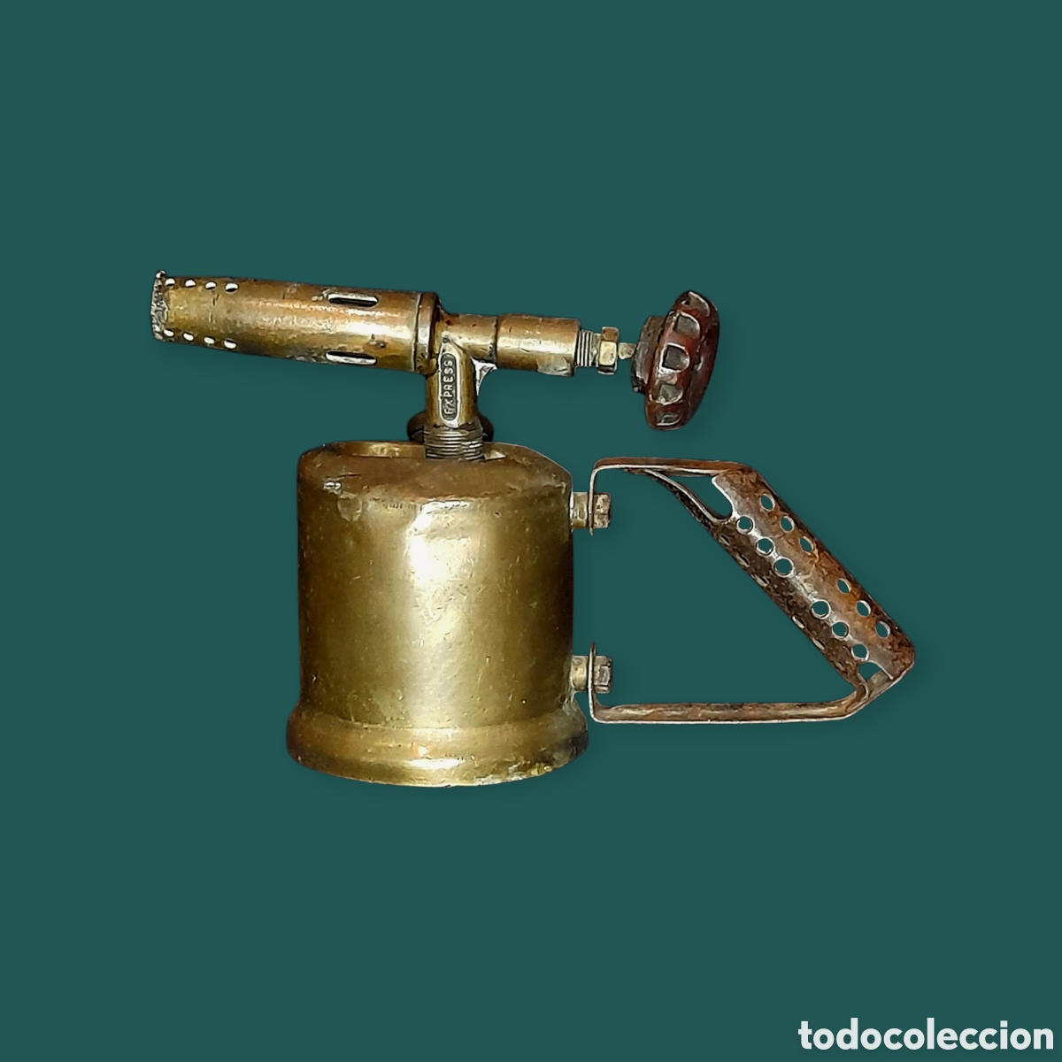 Antig&uuml;edades: Antiguo soplete de origen franc&eacute;s. - Foto 3
