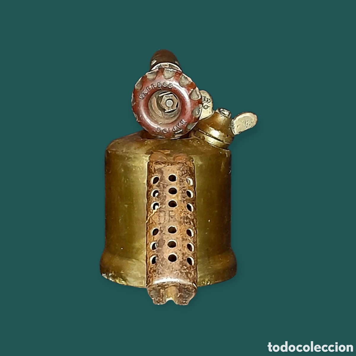 Antig&uuml;edades: Antiguo soplete de origen franc&eacute;s. - Foto 4