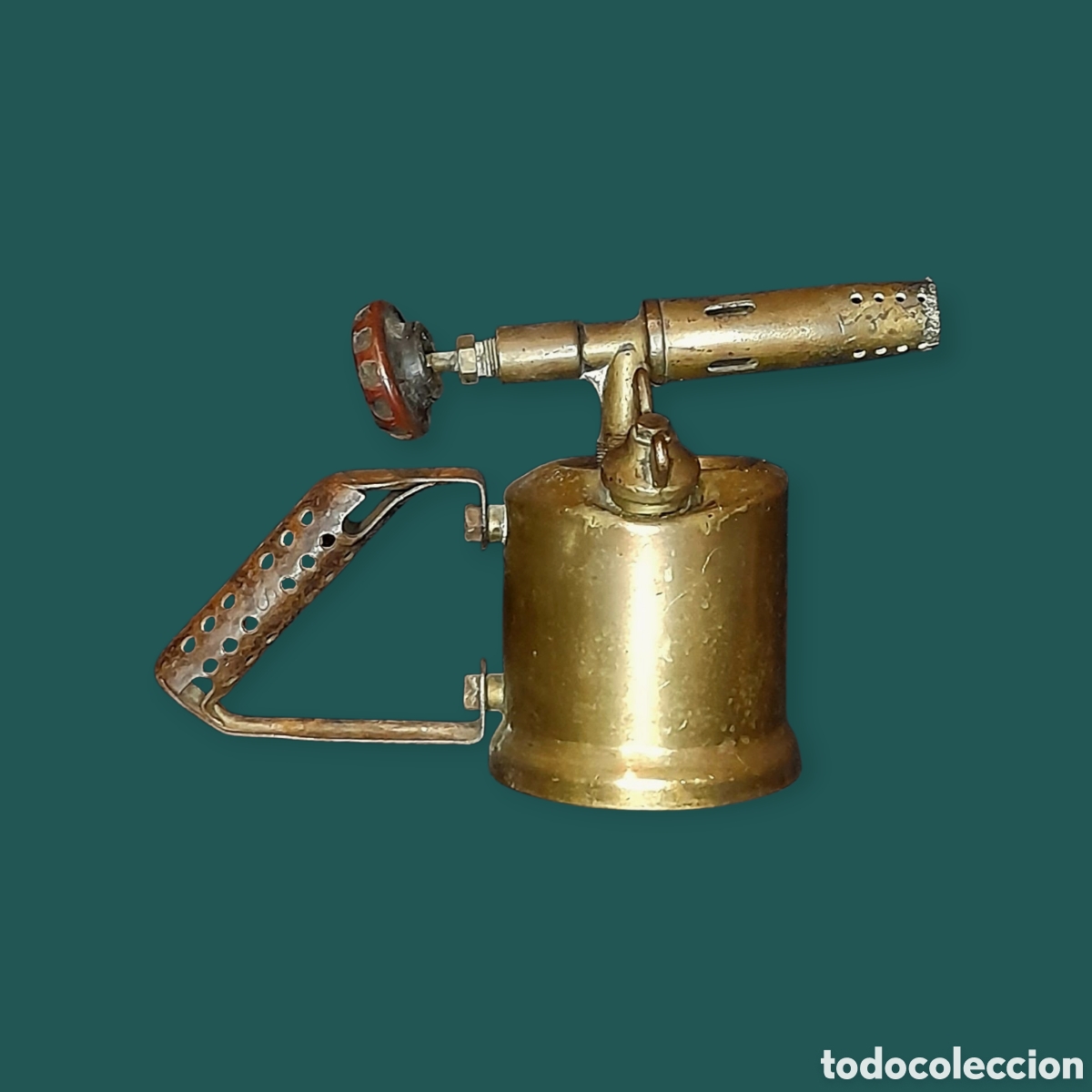 Antig&uuml;edades: Antiguo soplete de origen franc&eacute;s. - Foto 1