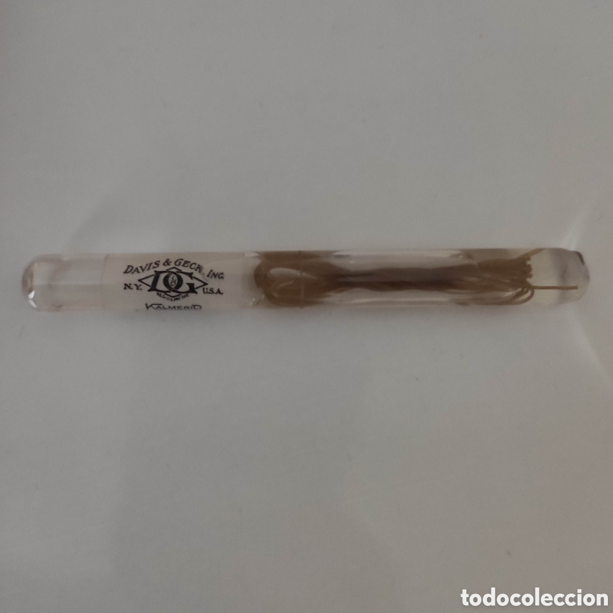 Antig&uuml;edades: AMPOLLA SUTURA CIRUG&Iacute;A CATGUT - Foto 1