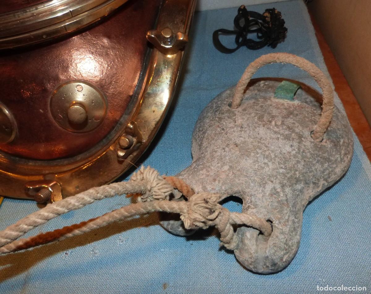 Antig&uuml;edades: ESCAFANDRA DE BUZO ANTIGUA - Foto 11