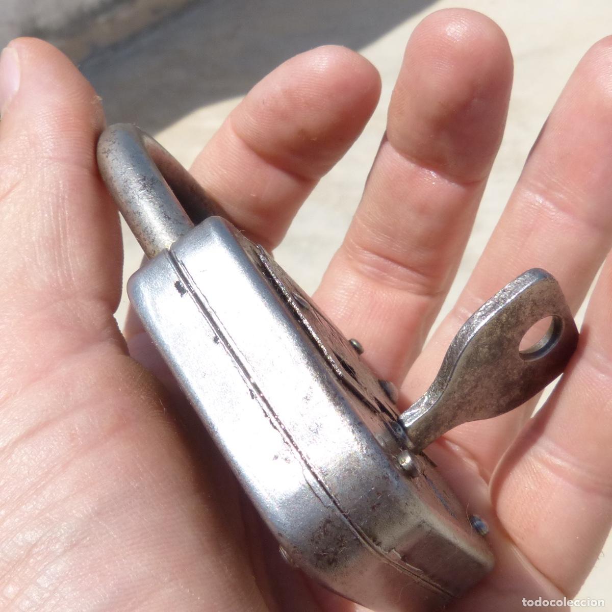 Antig&uuml;edades: Antiguo candado aleman kamp, totalmente funcional. 168gr - Foto 3