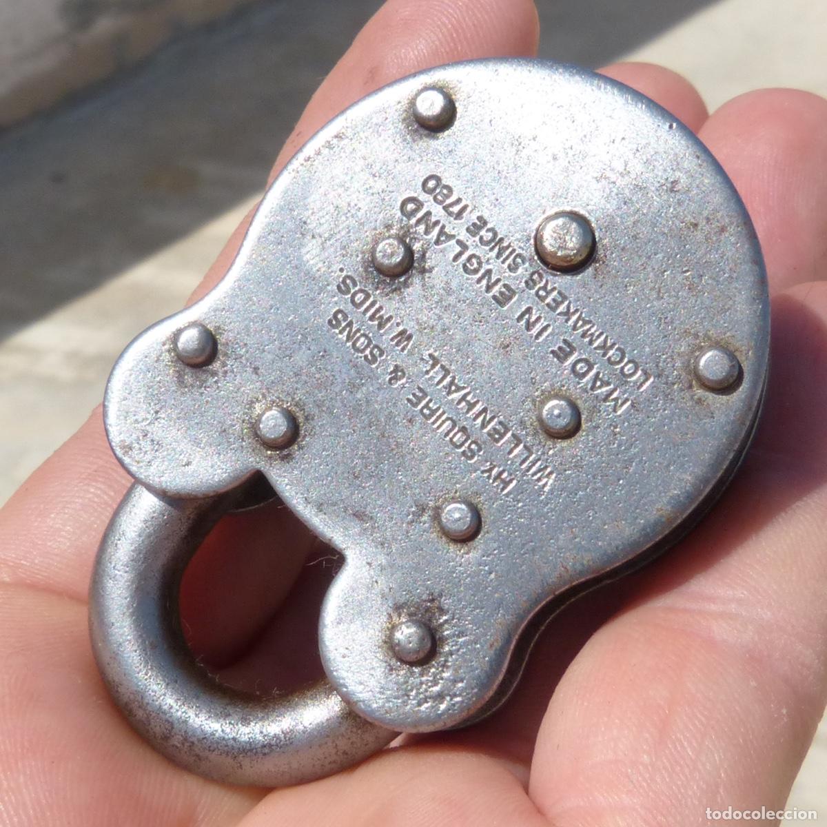 Antig&uuml;edades: Antiguo candado squire 220, totalmente funcional, 101gr. - Foto 4