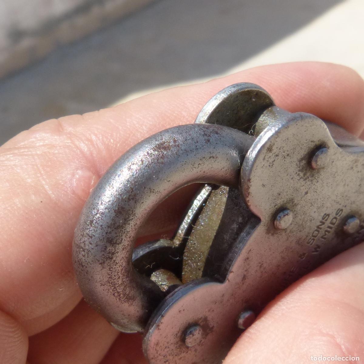 Antig&uuml;edades: Antiguo candado squire 220, totalmente funcional, 101gr. - Foto 5