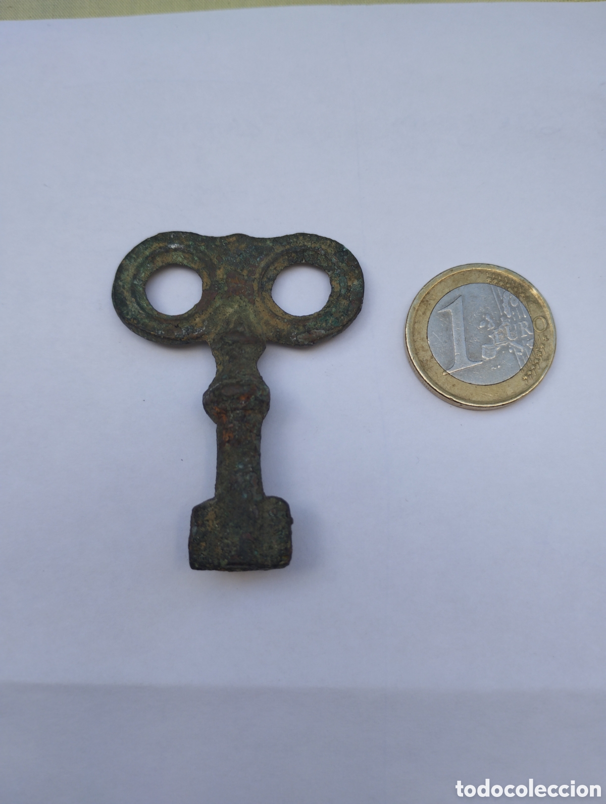 Antig&uuml;edades: Muy antigua y rara llave de bronze - Foto 2