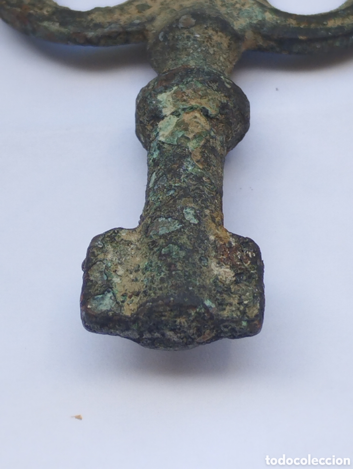 Antig&uuml;edades: Muy antigua y rara llave de bronze - Foto 4