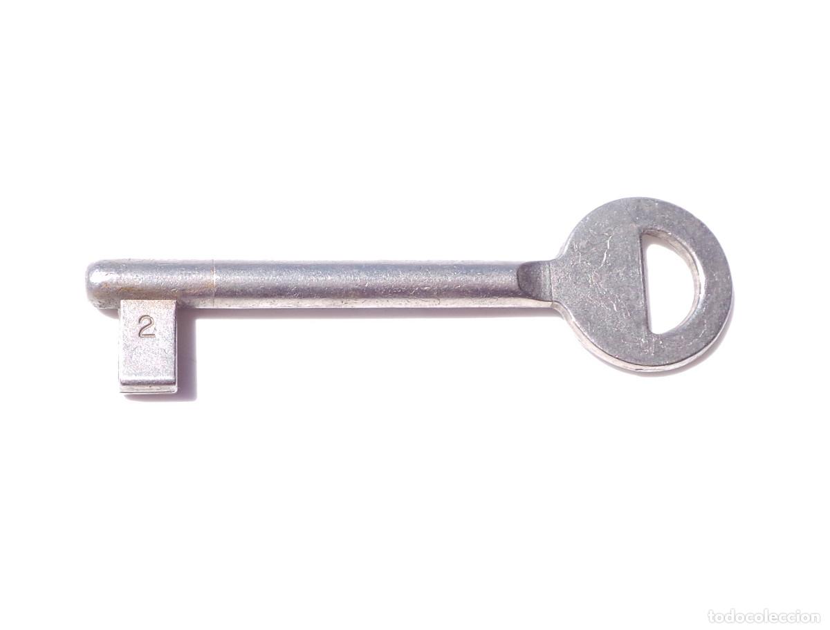 Antig&uuml;edades: LLAVE DE HIERRO.- 7,5 CM DE LARGO. APROX. - Foto 2
