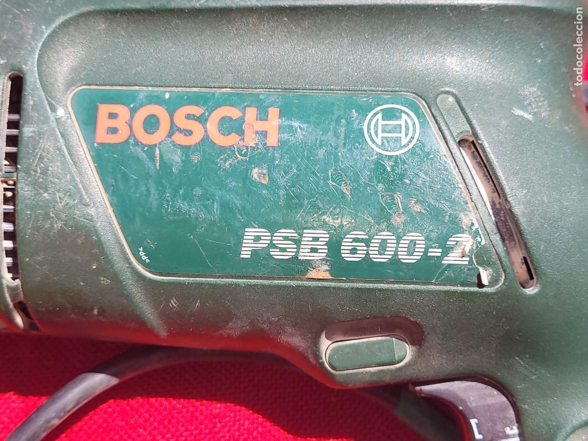 Antig&uuml;edades: Taladro antiguo Bosch PSB 600-2, funcionando - Foto 2