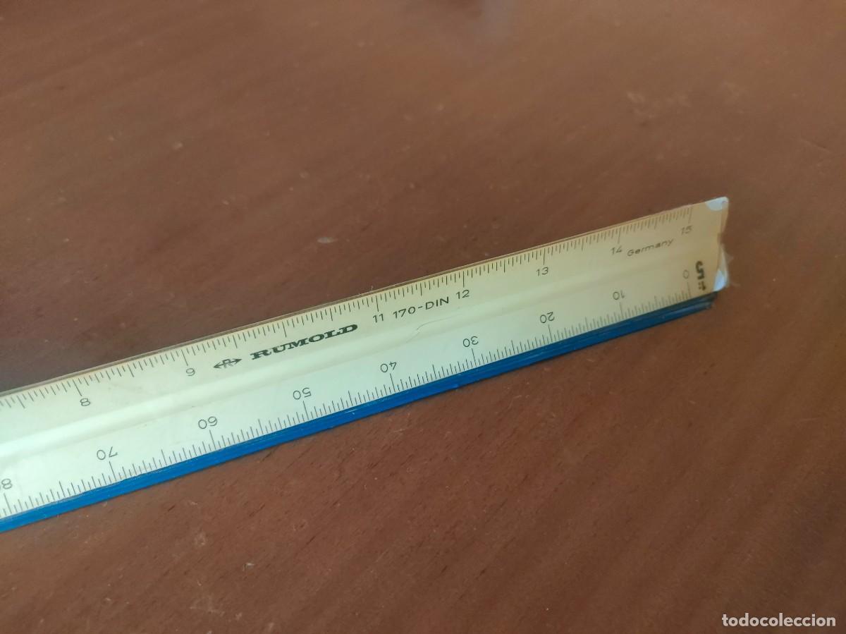 Antig&uuml;edades: ESCALIMETRO RUMOLD 170-DIN DE PERFIL TRIANGULAR - Foto 4
