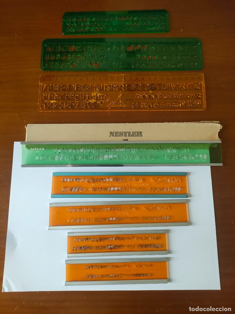 Antig&uuml;edades: 8 PLANTILLAS PARA ROTULACI&Oacute;N USADAS - Foto 11