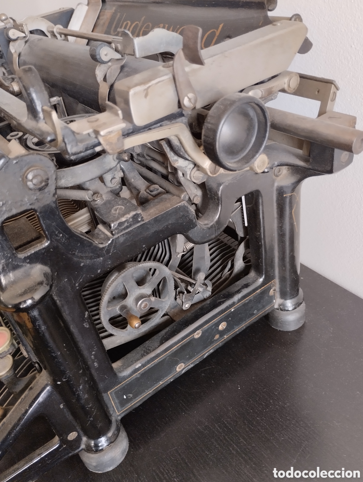 Antig&uuml;edades: Maquina escribir underwood. - Foto 5