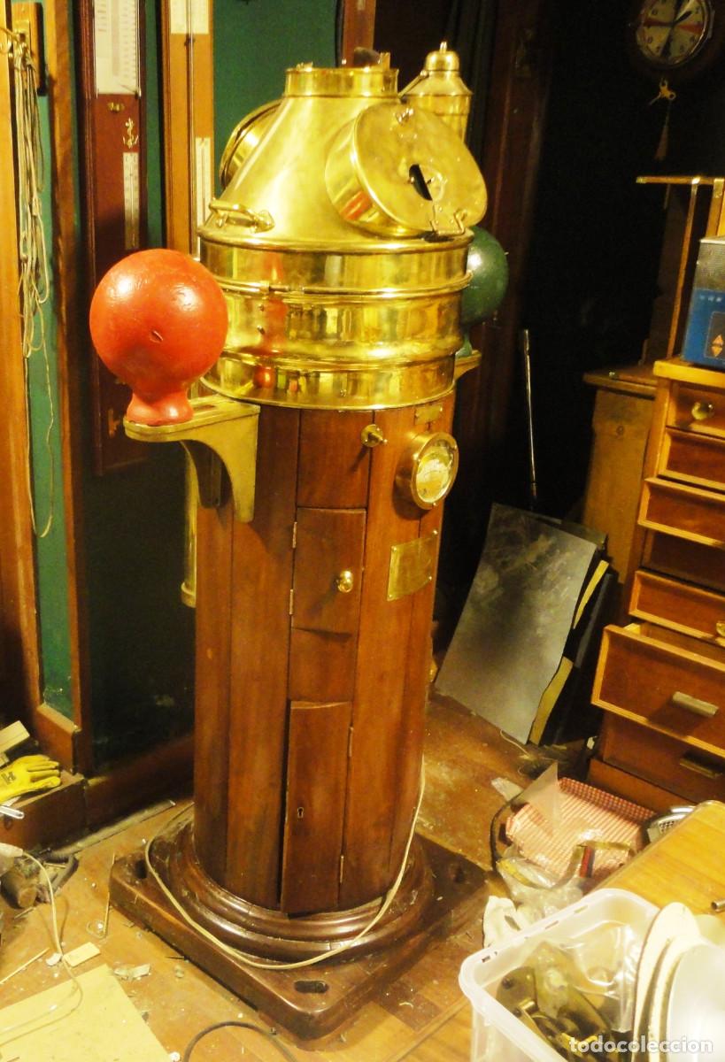 Antig&uuml;edades: Bitacora inglesa trasatlantico expectacular de museo - Foto 2