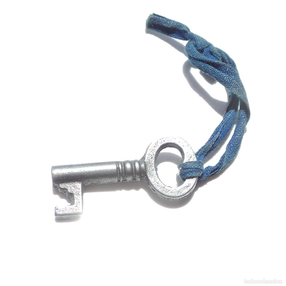 Antig&uuml;edades: LLAVE DE HIERRO.- 3,9 CM DE LARGO. APROX. - Foto 7