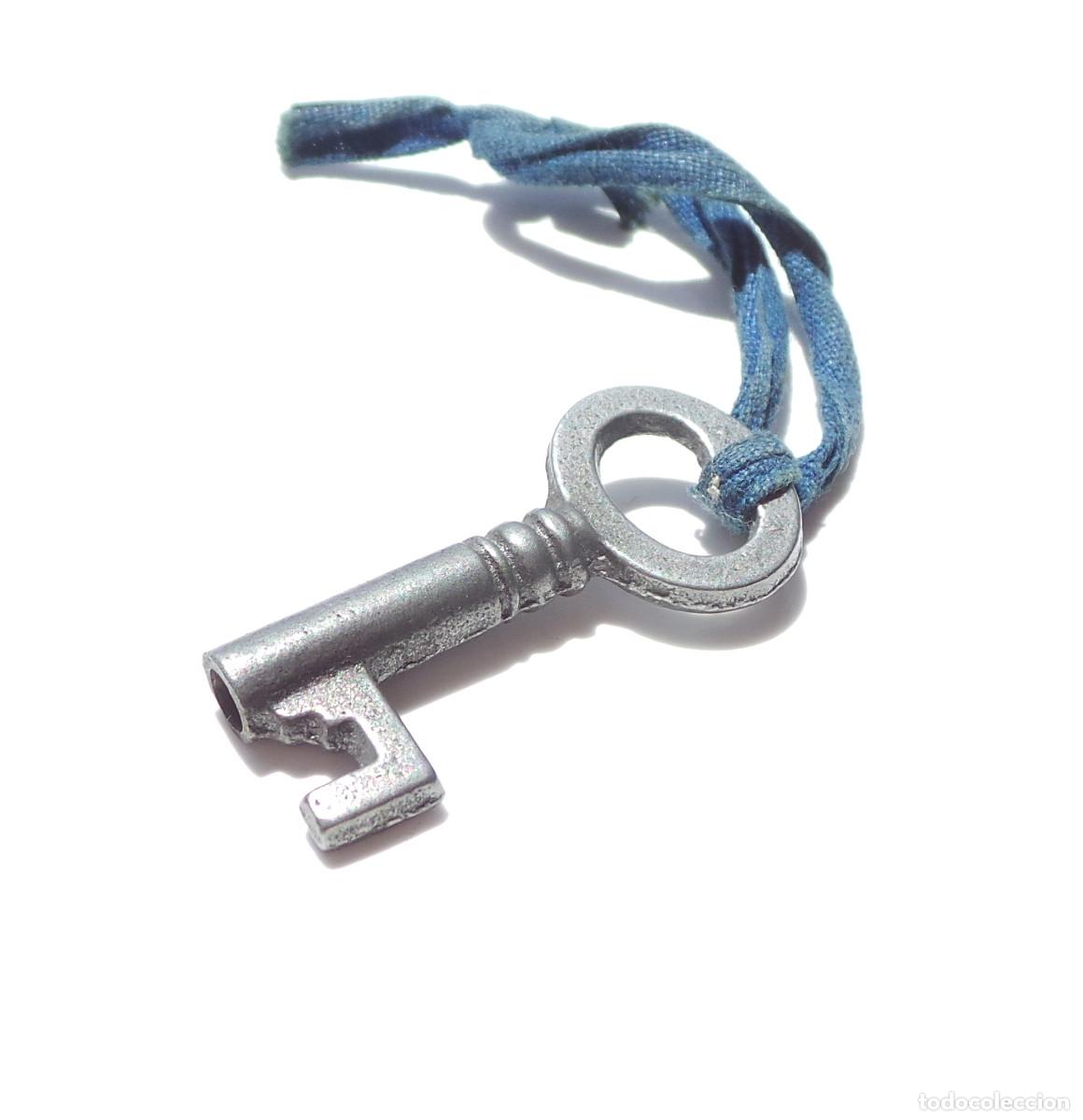 Antig&uuml;edades: LLAVE DE HIERRO.- 3,9 CM DE LARGO. APROX. - Foto 8