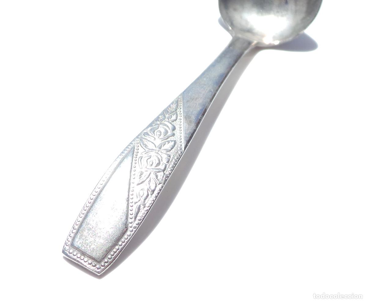 Antig&uuml;edades: CUCHARILLA DOSIFICADORA DE T&Eacute;. 11,5 CM DE LARGO. - Foto 2