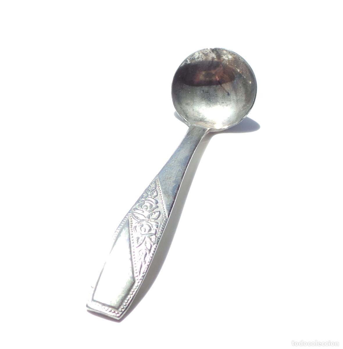 Antig&uuml;edades: CUCHARILLA DOSIFICADORA DE T&Eacute;. 11,5 CM DE LARGO. - Foto 3
