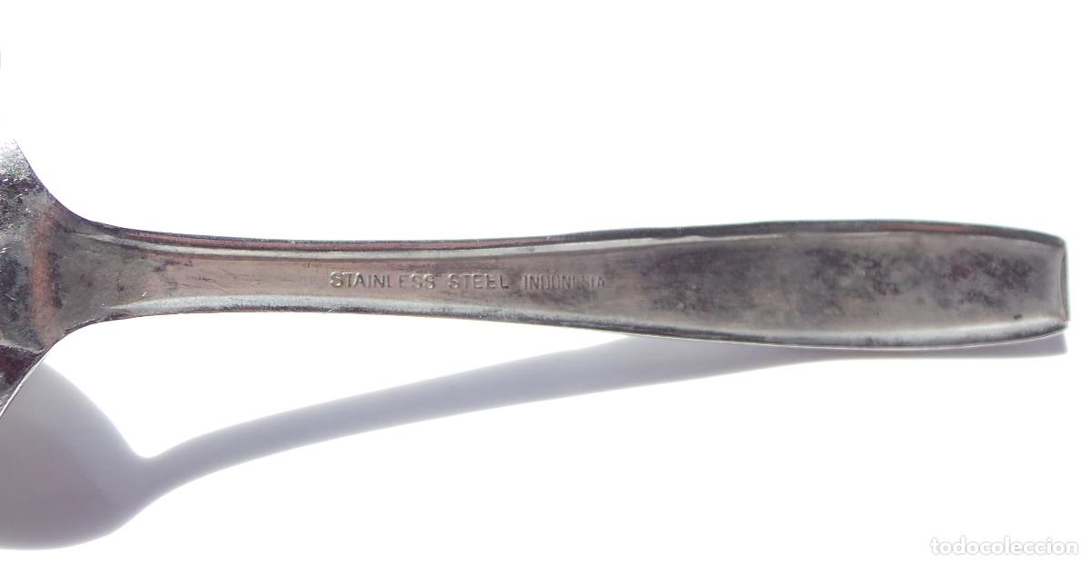 Antig&uuml;edades: CUCHARILLA DOSIFICADORA DE T&Eacute;. 11,5 CM DE LARGO. - Foto 8