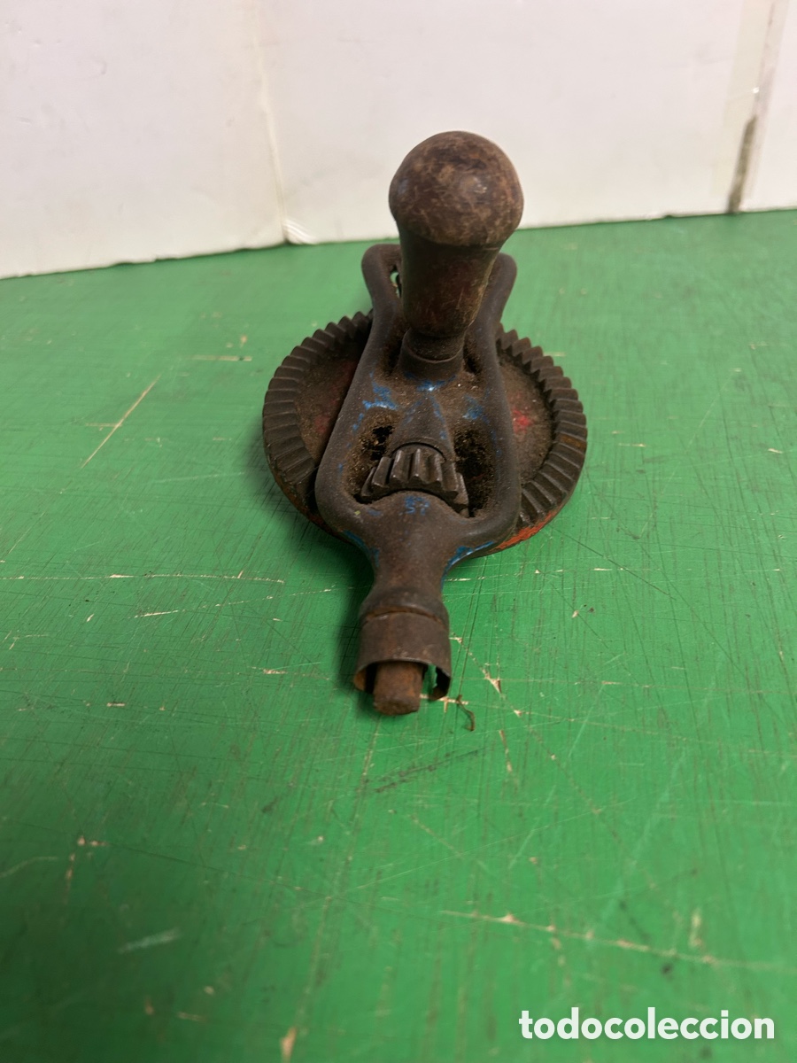 Antig&uuml;edades: TALADRO MANUAL PARA BRICOLAGE IMCOMPLETO - Foto 4