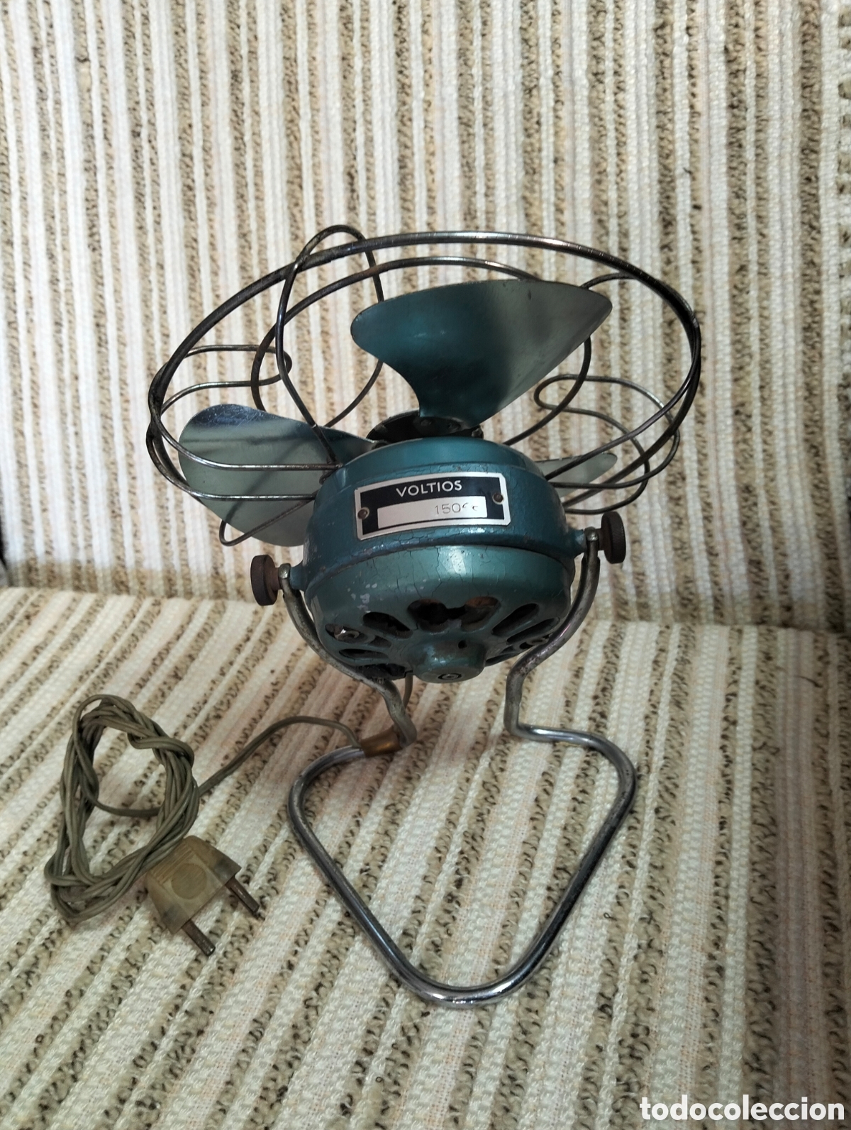 Antig&uuml;edades: Antiguo ventilador 150V - Foto 4