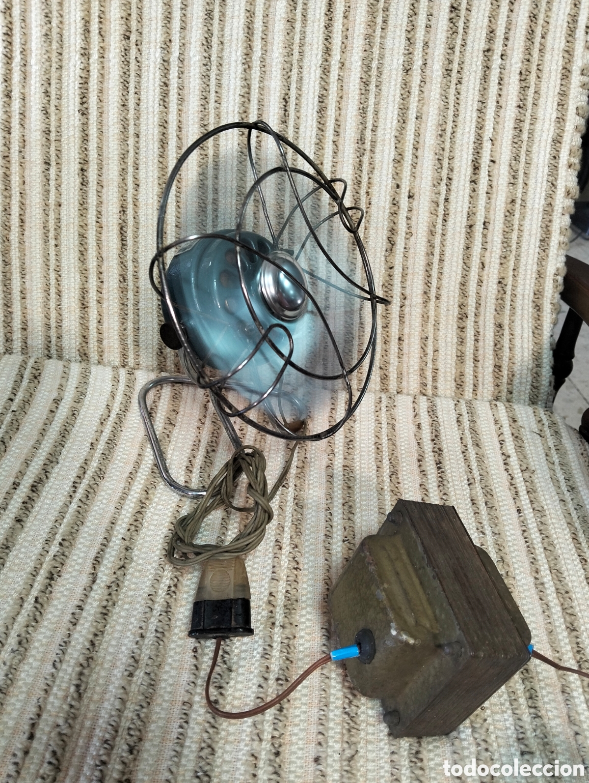 Antig&uuml;edades: Antiguo ventilador 150V - Foto 6