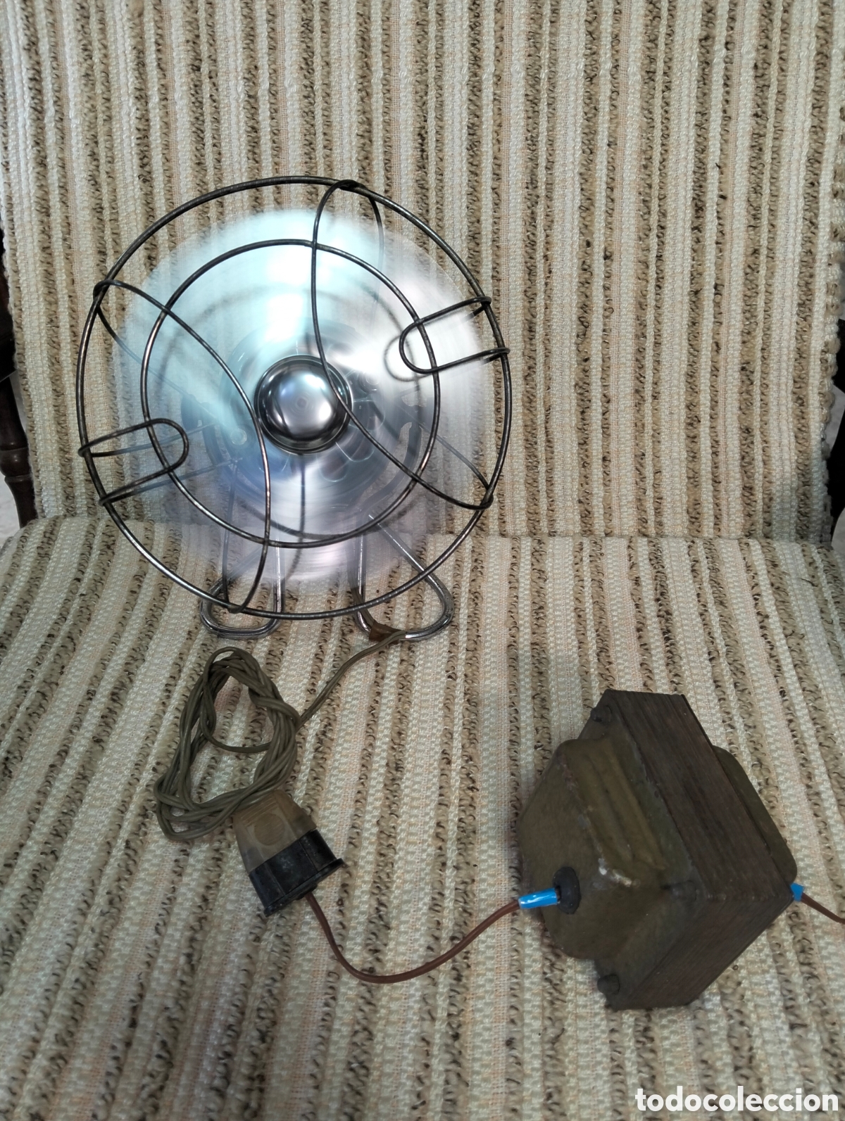 Antig&uuml;edades: Antiguo ventilador 150V - Foto 7