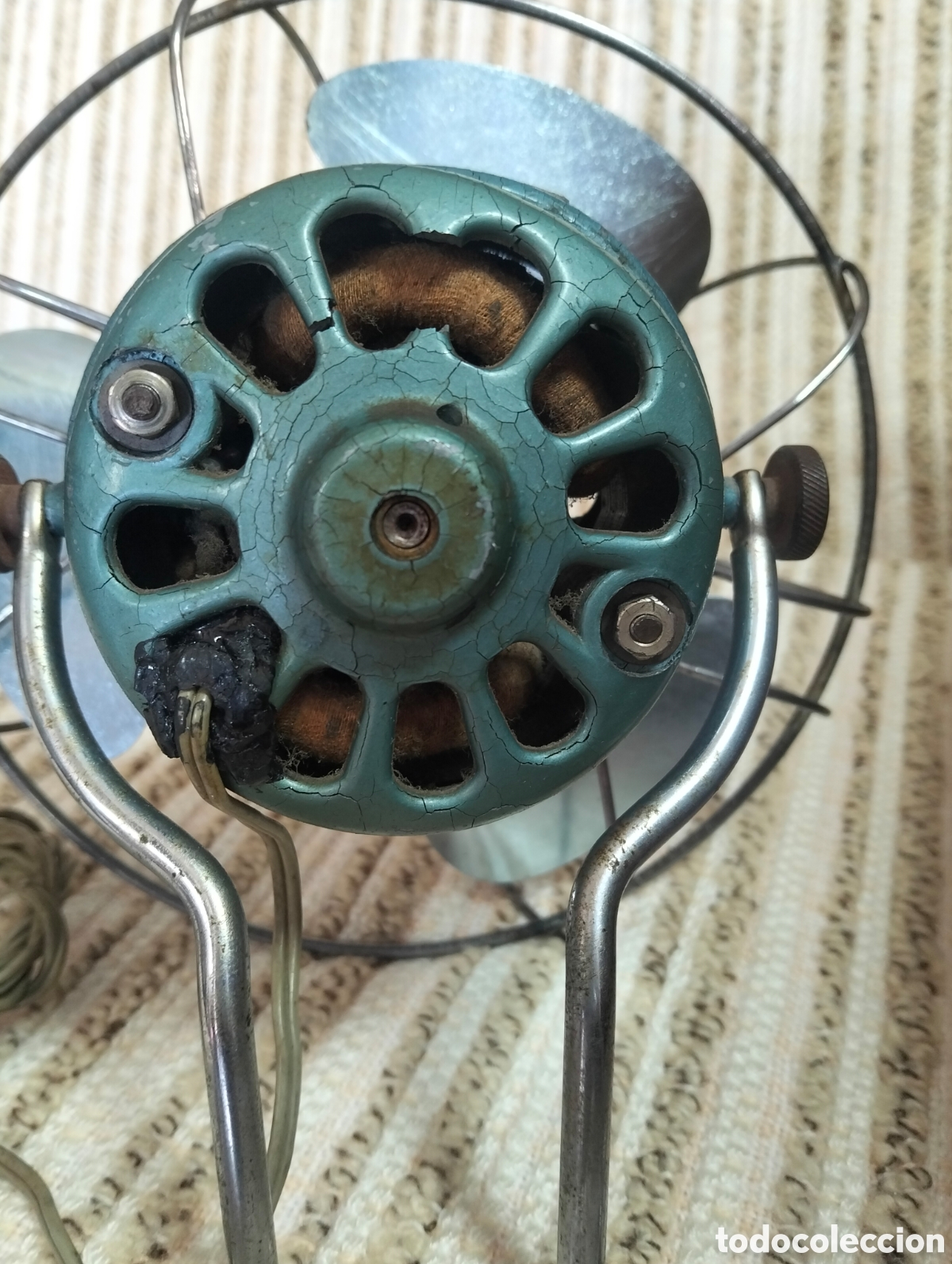 Antig&uuml;edades: Antiguo ventilador 150V - Foto 8