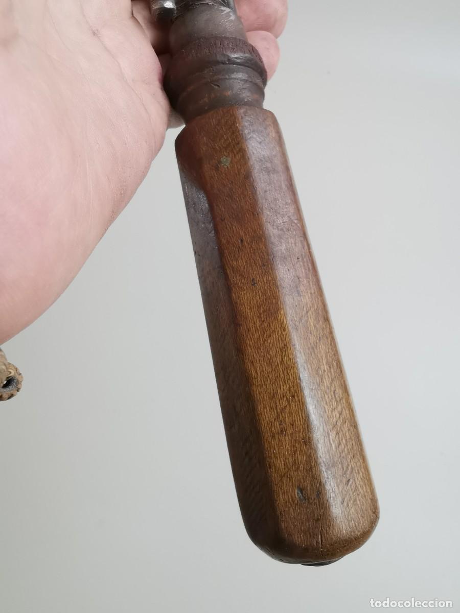 Antig&uuml;edades: LLAVE INGLESA MULTIUSOS MARTILLO - MANGO EN MADERA - Foto 15