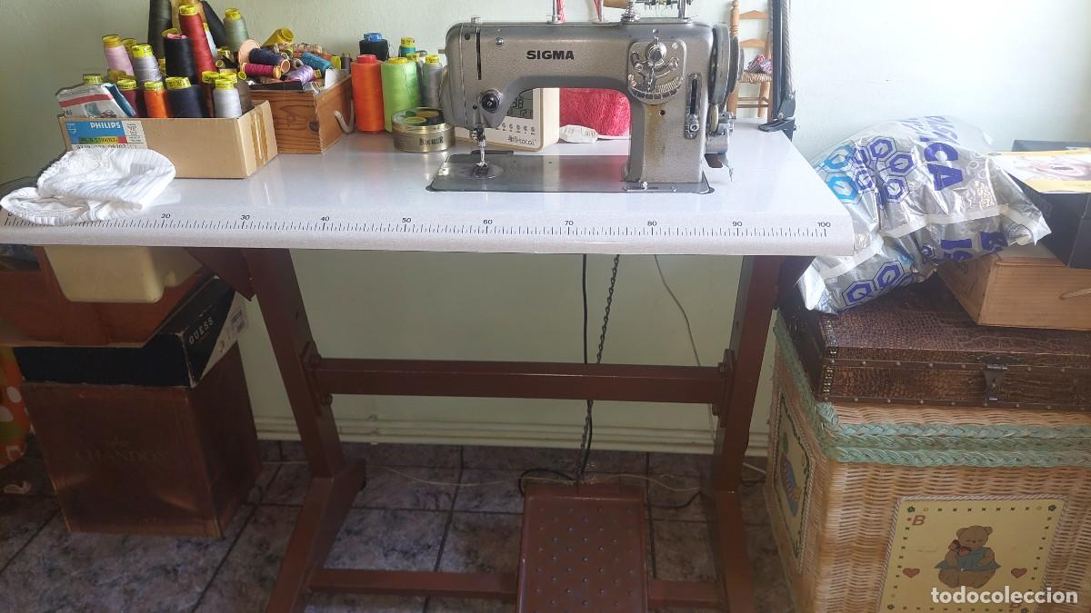 Antig&uuml;edades: Maquina de coser a Motor Sigma - Foto 2