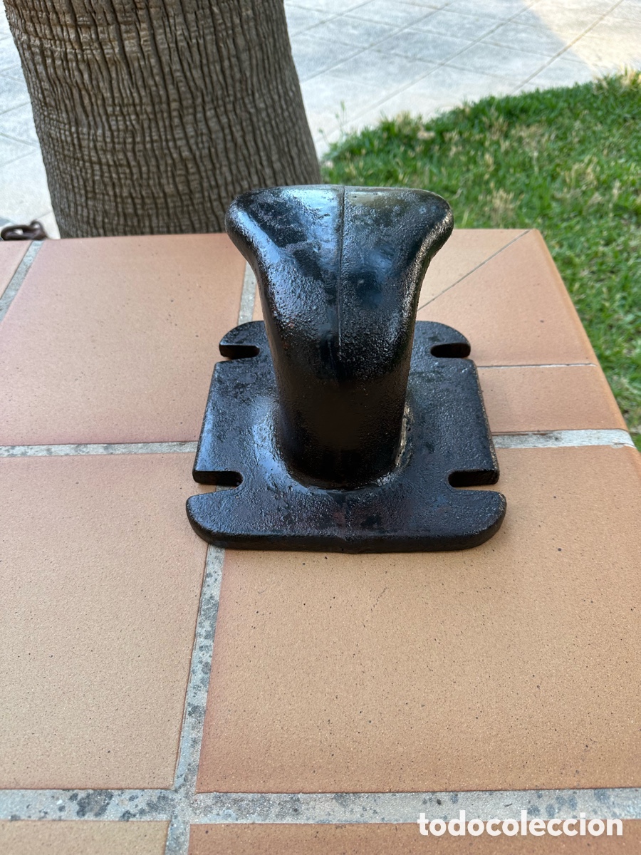 Antig&uuml;edades: Noray bolardo antiguo mar&iacute;timo. - Foto 5