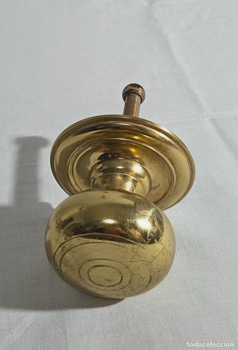 Antig&uuml;edades: Pomo o Tirador de bronce - Foto 1